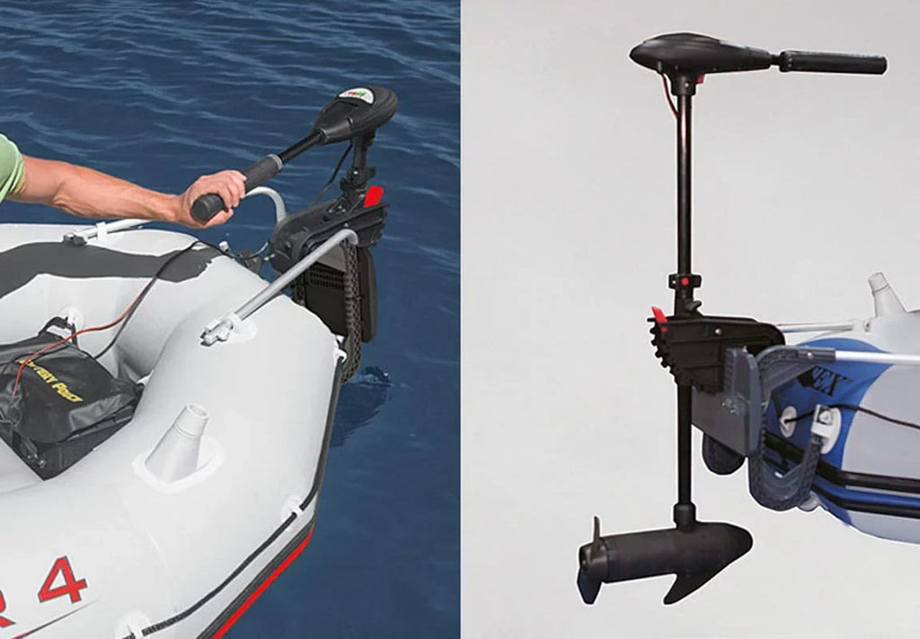 Speed Eight 5 Motor Oars Person w/2 Fishing Trolling Boat Intex & Set