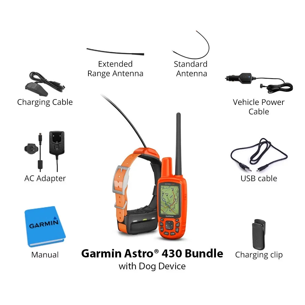 GPS Tracking System Dog Bundle 5 430/T Mini Garmin Astro