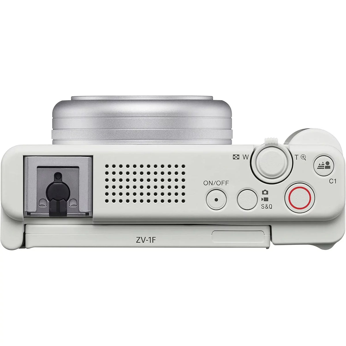 Video Content ZV-1F Vloggers & for Vlog Creators Sony and 20.1MP with 4K Bundle ZV-1F/W White Camera