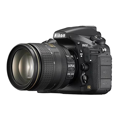 24-120mm & D810 w/ Lens DSLR Nikon Bundle VR Battery Multi-Power Camera Grip