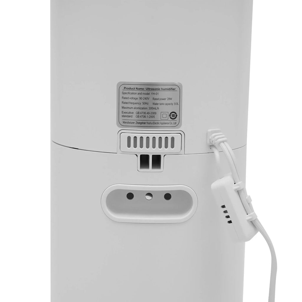 9L Timer＆remote Humidifier Humidifier Mist Large Room Ultrasonic Three-Level W/
