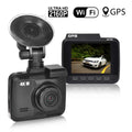 App Cam, G-Sensor, Record, Loop 2160P Motion WDR, Novatek Cam Car Dashboard Iseebiz Detect, Chip, 24FPS View, Parking Dash Wide Mode Built-in GPS, WiFi 150° Driving Angle, Recorder