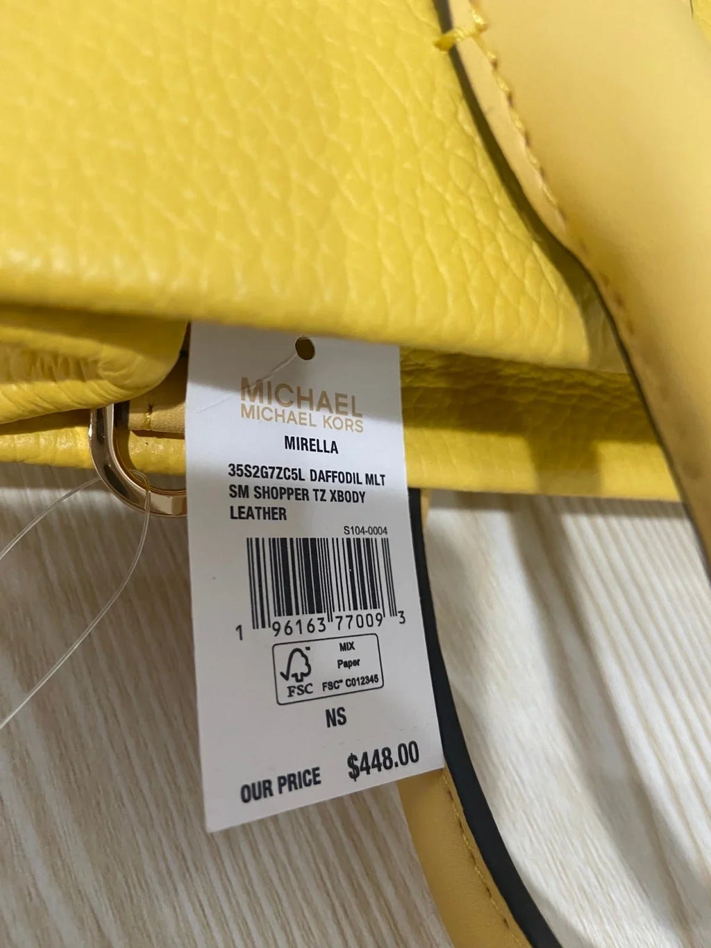 Mirella Michael Daffodil Small Kors Tote