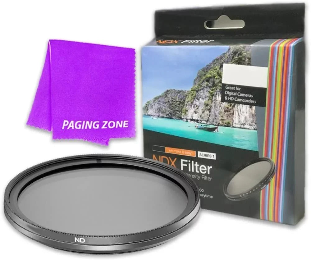 58mm for Density Filter DSC-H5 NDX Sony Cybershot Adjustable Fader from Neutral ND1000 - Range ND2 Variable