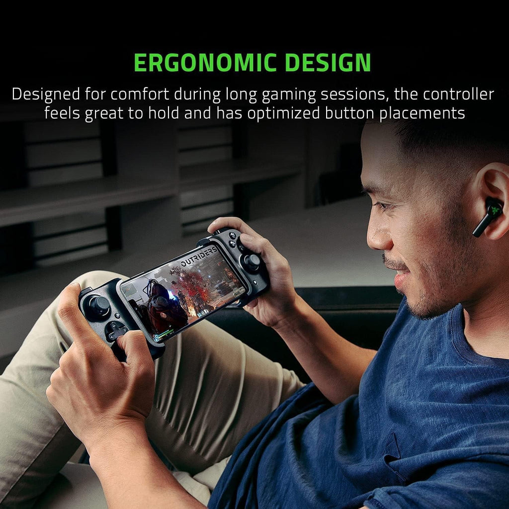 Razer Electric - Cleaning Axtion Gaming Controller Used for Kishi With - Bundle Black Bolt iOS - kit