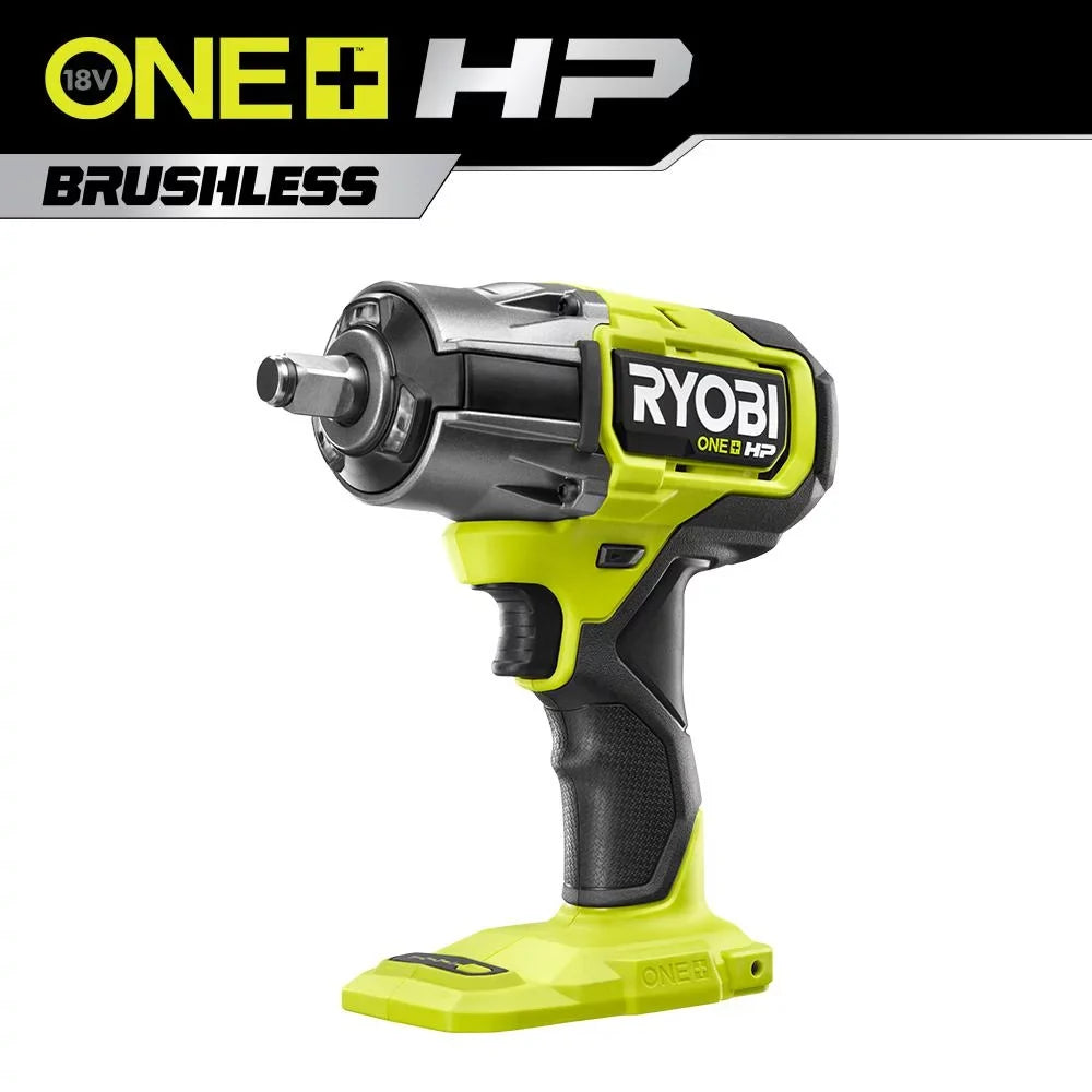 (Tool 1/2 Cordless (P262) Impact RYOBI Brushless Only) ONE+ 4-Mode Wrench in. 18V HP