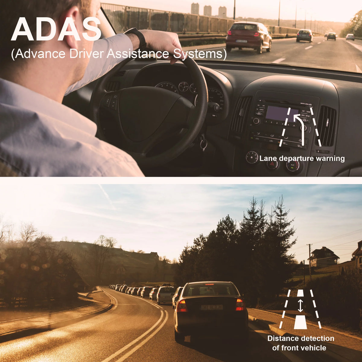 Inside Front with Cam Cabin and HD Dash Wi-Fi Dual Rexing Basic Camera Full 1080p V3