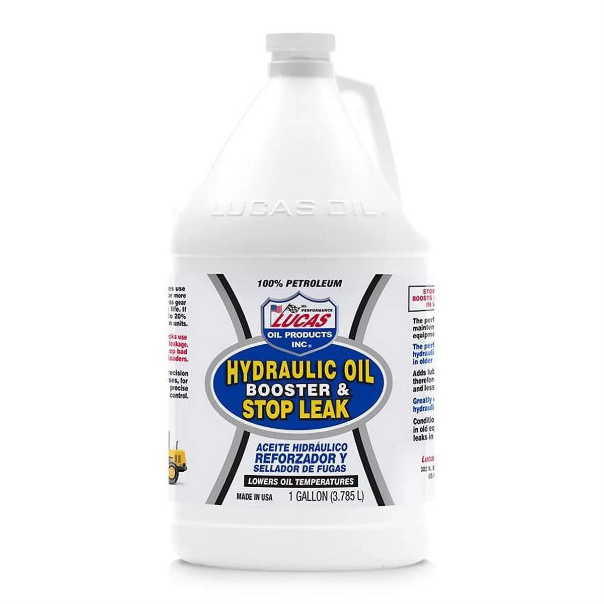 1 Oil Gallon, Booster/Stop 10018 Oil Case/4 Hydraulic Leak, Lucas