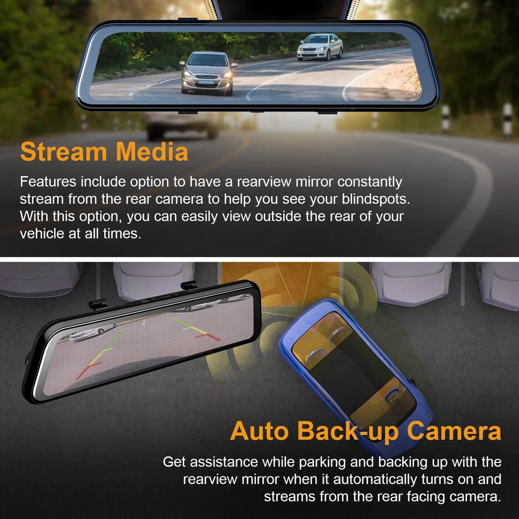 Cam Mirror Smart M2 BSD Rexing with Dash ADAS