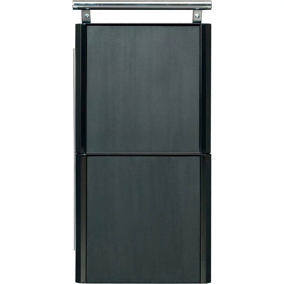 W/ Cart 27" Industrial 2-Drawer Black Tool Top, Sliding Global