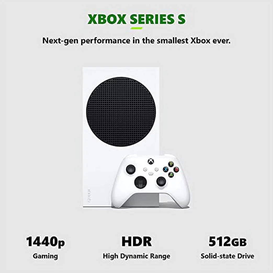 WHITE Certified RRS-00049 HOLIDAY - SERIES 512GB Refurbished CONSOLE S XBOX MICROSOFT