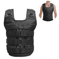 Weighted Weight (Empty) 50kg Training Jacket Adjustable Strength Tomfoto Exercise Loading Vest Oxford Weight Max Cloth Loading