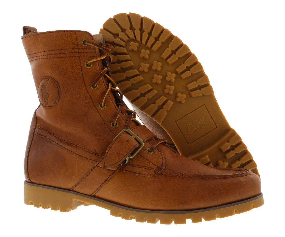 Ranger Polo 8 Hiker Lace-up Ralph Boot Mens Tan Lauren