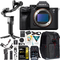 Filmmaker's III DJI ILCE-7SM3/B Full + 64GB Deco Mini RS Mirrorless 3 Camera Kit Sony Body Backpack & Gimbal High Card + Software a7S Photography Frame Gear Including Stabilizer Speed Bundle