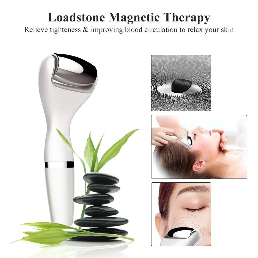 Anti-Aging Steel Face TOUCHBeauty with Roller Body Stainless Massager