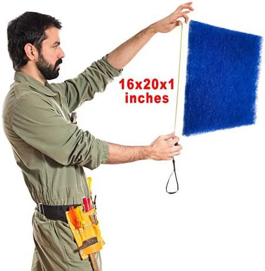 Clean Furnace Air Replacement 16X20x1 Filter Pack Conditioner Filters Vent-2
