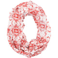 Indiana Women's ZooZatz Scarf Hoosiers Infinity Tie-Dye