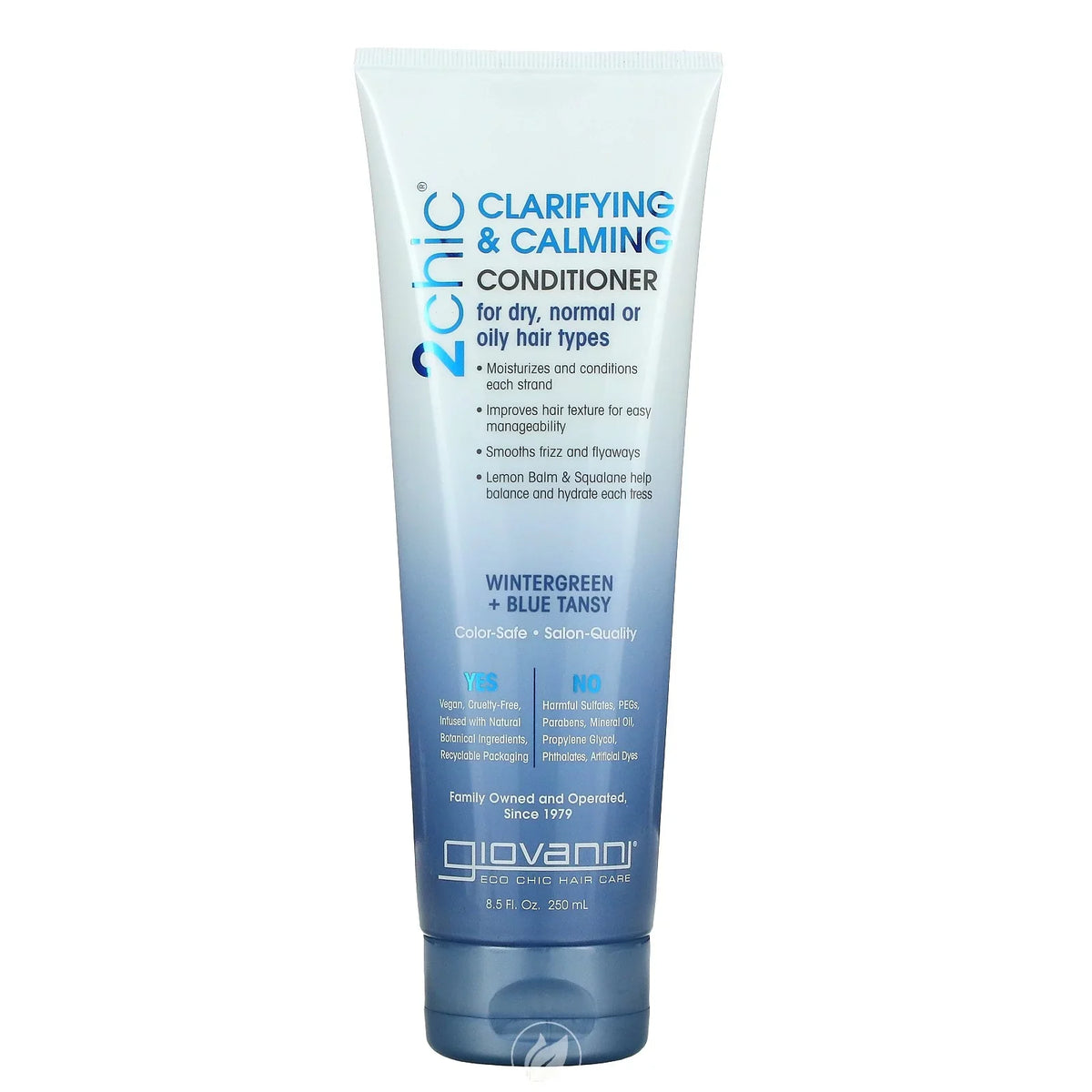 '+ of Oz Giovanni, Wintergreen Clarifying Tansy, 2 & (250 8.5 2Chic, Fl Conditioner, Calming Ml), Blue Pack