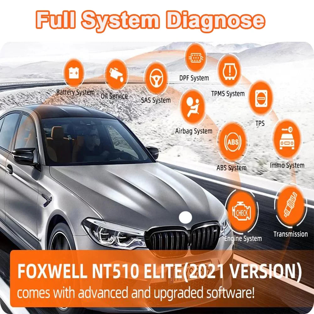 DPF Mercedes-benz Bi-Directional Reset SAS Scanner All Pofessional Diagnostic Car OBD2 FOXWELL System Tool BRT Test Multi Auto For
