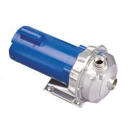 Goulds Phase, Impeller, 1ST1C1E4, GPM 40 Suction, ODP 115/230 Volts, Series, 1 Centrifugal Enclosure Max., 1" 3500 4-7/16" ft. RPM, HP, 1/2 76 NPE 1-1/4" Head, NPT NPT Discharge, Max. Pump,