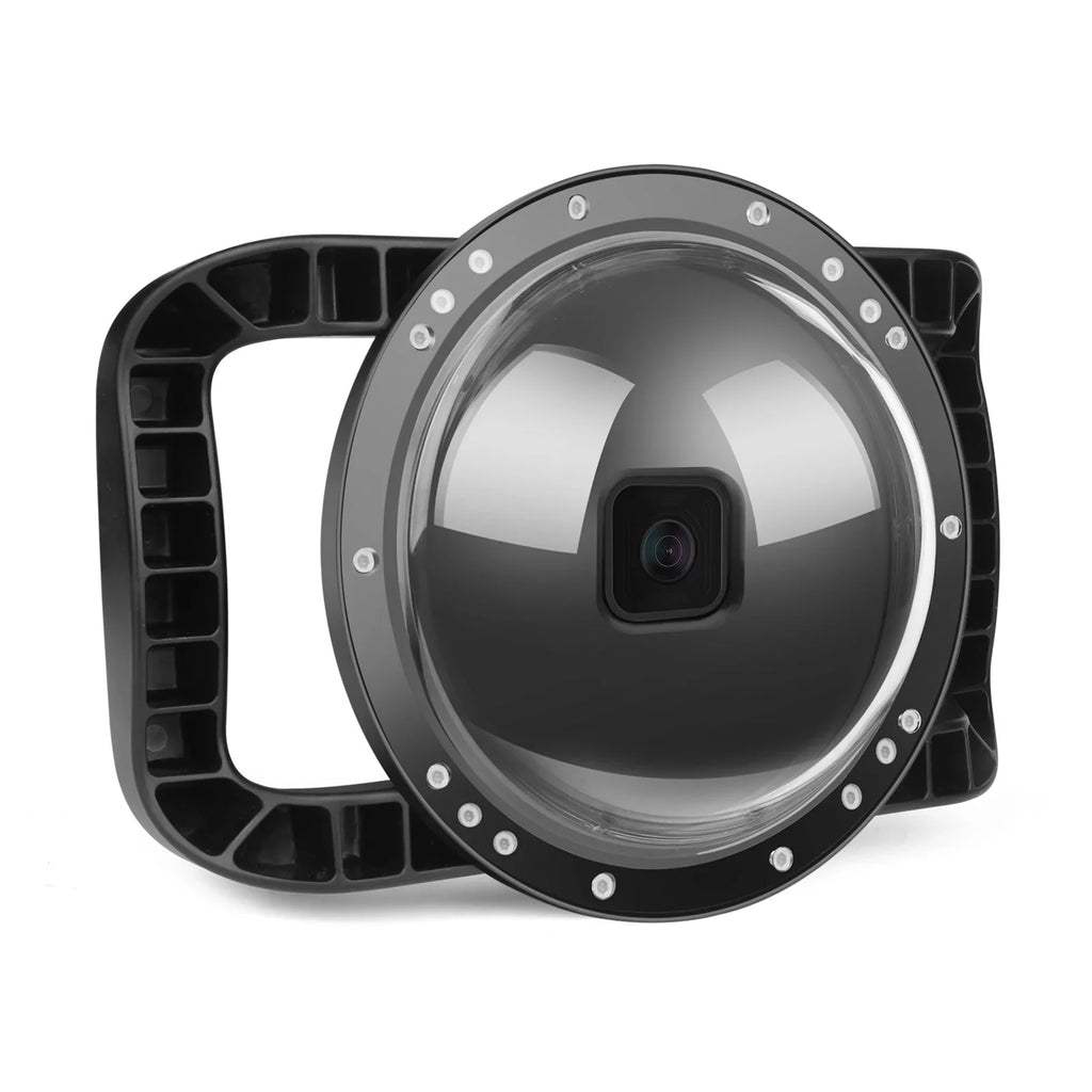 Port 180° Waterproof 45m Case Port,10 9 Handle Case Port Dual Port ive Dome Handle Camera ERYUE Camera ZDHF 45m Mashem Case SHOOT Dual Waterproof Case Camera Camera