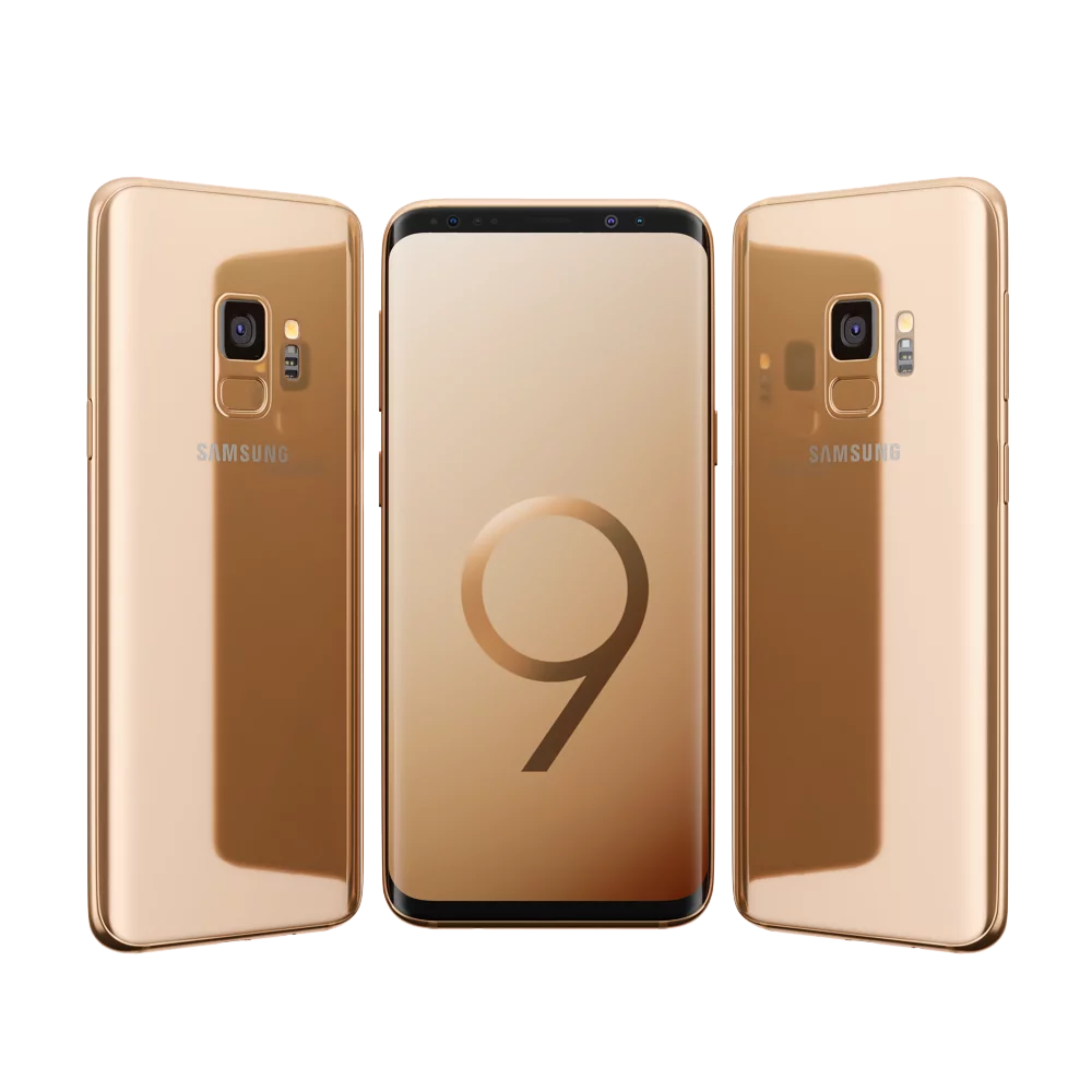 Samsung Sunrise 64GB G960U (Refurbished) Galaxy Gold Unlocked Restored S9