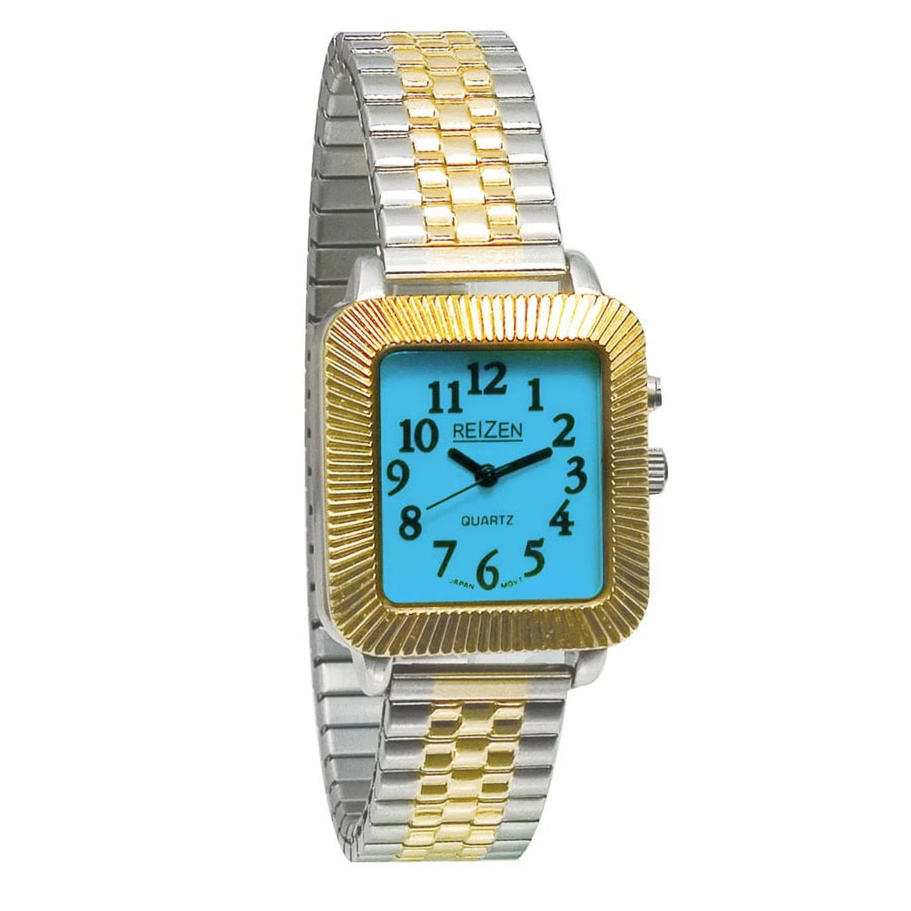 Expansion Band with Watch - Square Face Unisex Glow-in-the-Dark