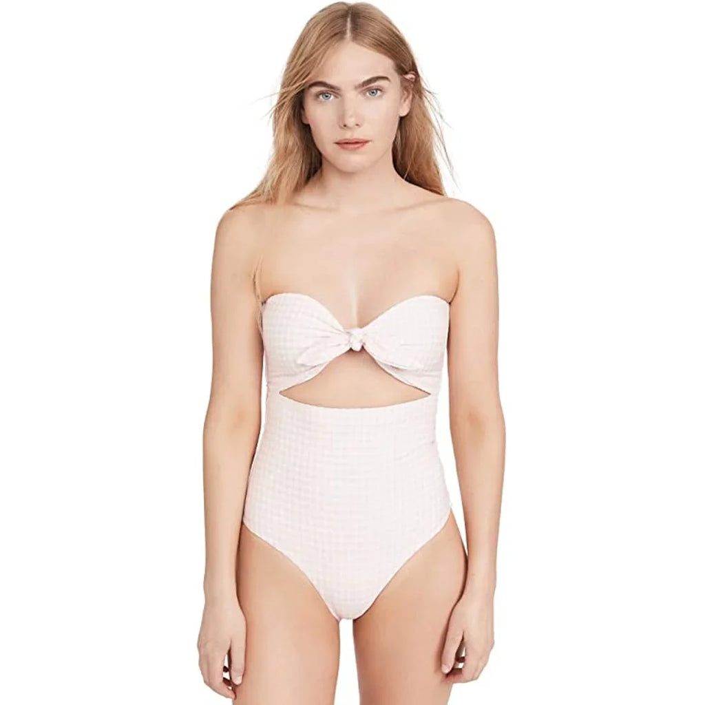 Cradle Pink, Medium Piece, One Onia Gingham Women's Marie