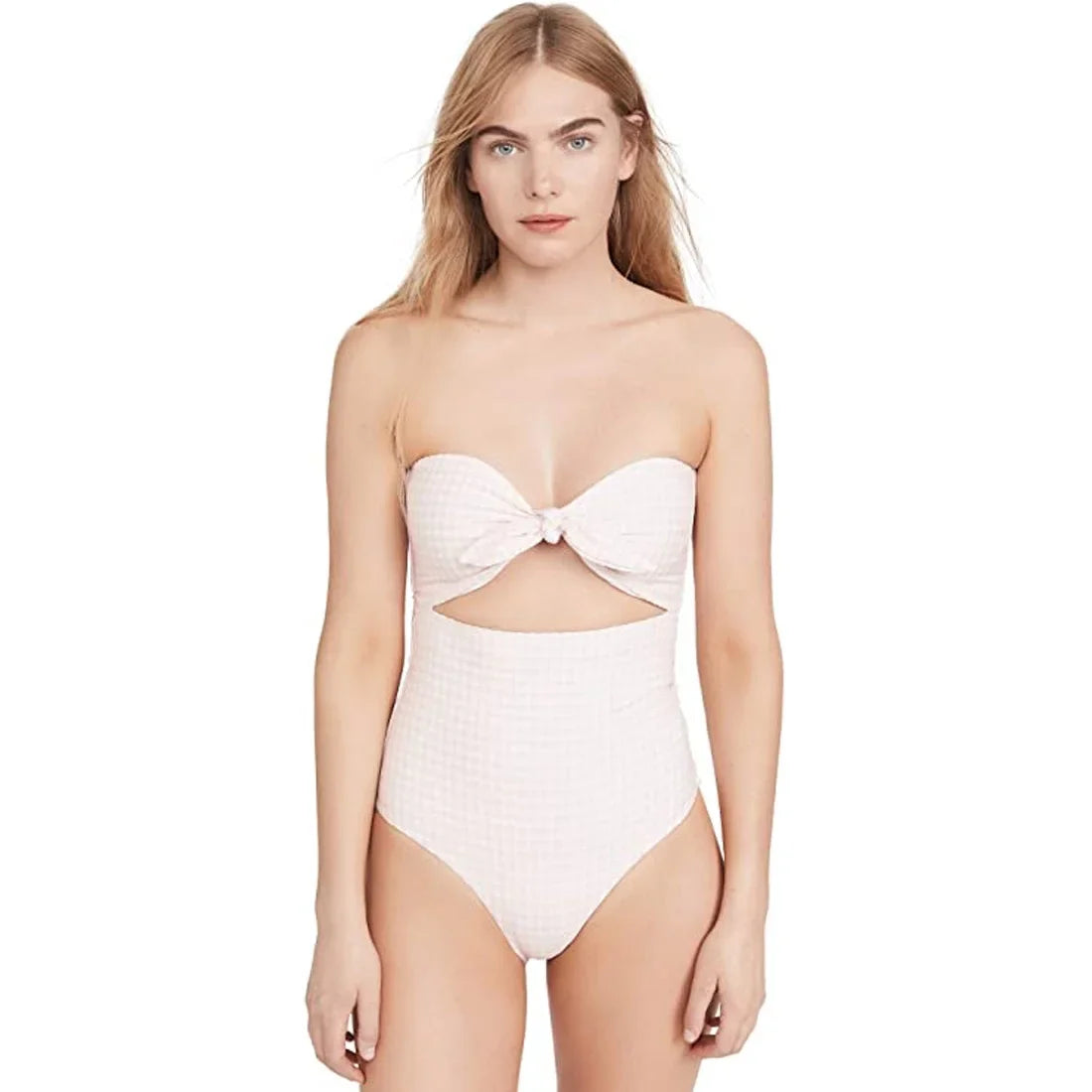 Cradle Pink, Medium Piece, One Onia Gingham Women's Marie