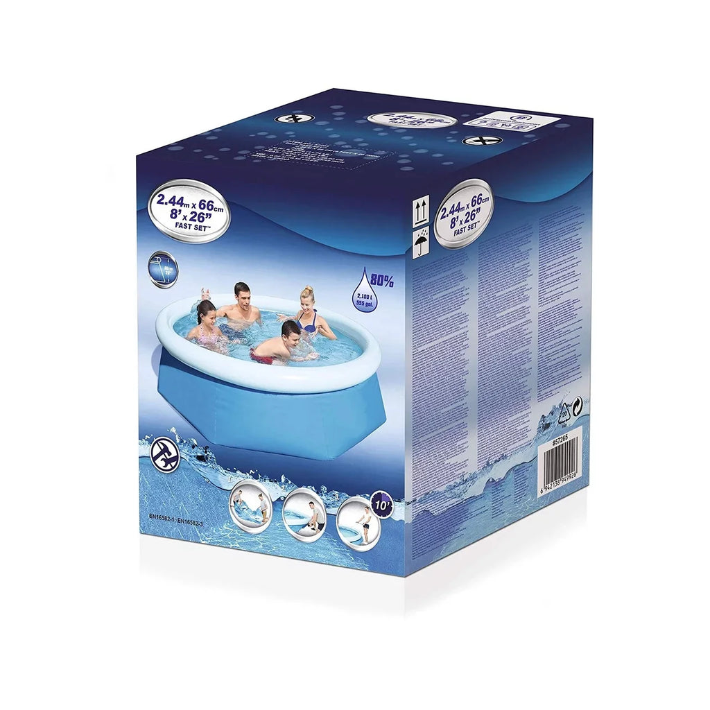 with Kids Inflatable Pump Filter Central Easy Set Swimming Round Pool Pool 8ft