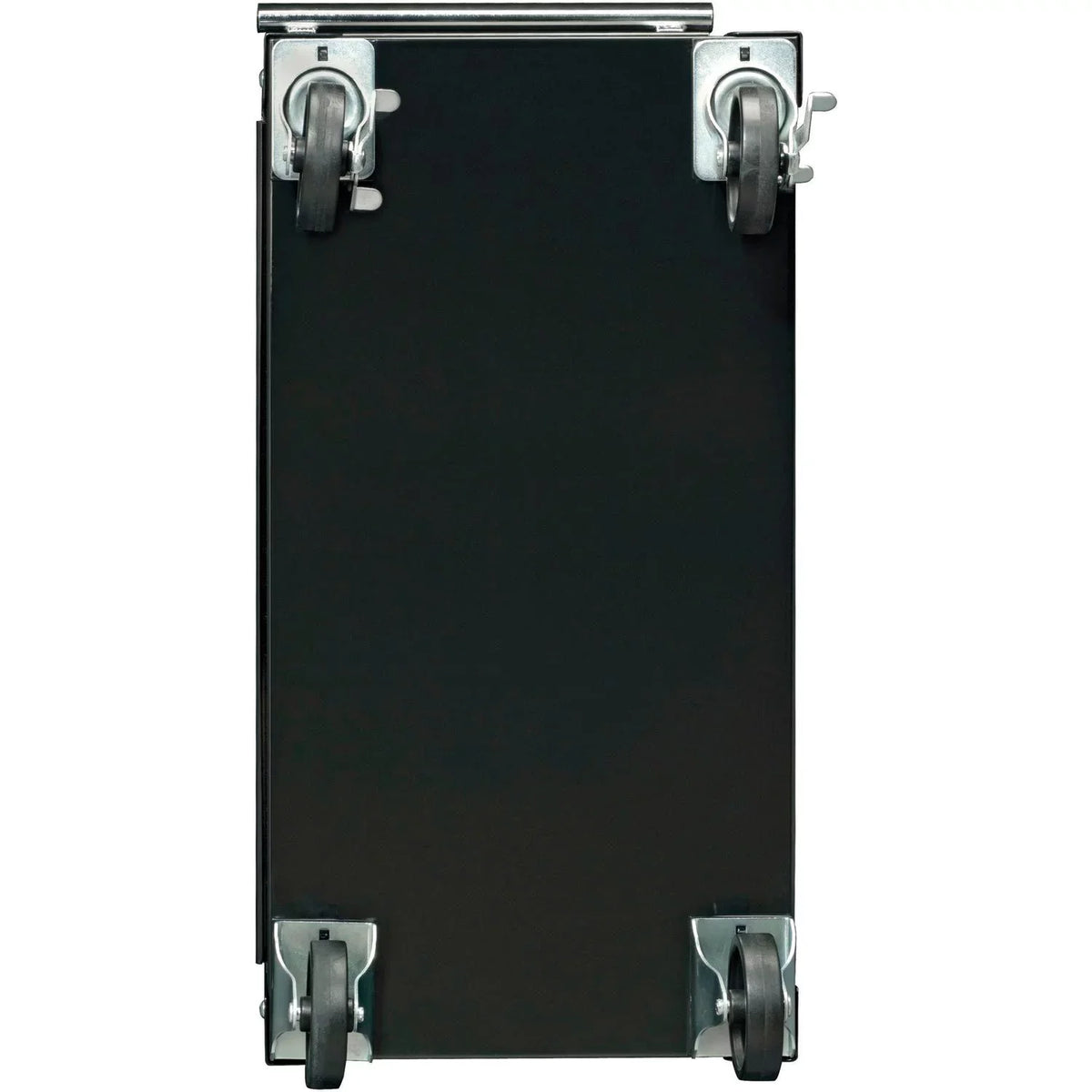 W/ Cart 27" Industrial 2-Drawer Black Tool Top, Sliding Global