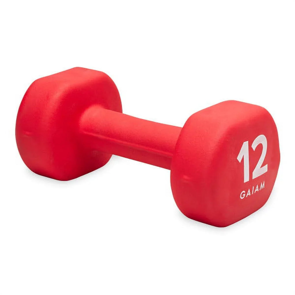 Hand Neoprene Weight, 12lb Gaiam