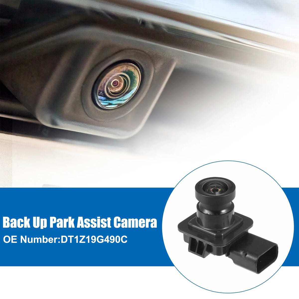 Up 2014-2015 Connect Transit Titanium Back Ford Fit for Car View Unique 2.5L Camera XLT Rear XL Bargains
