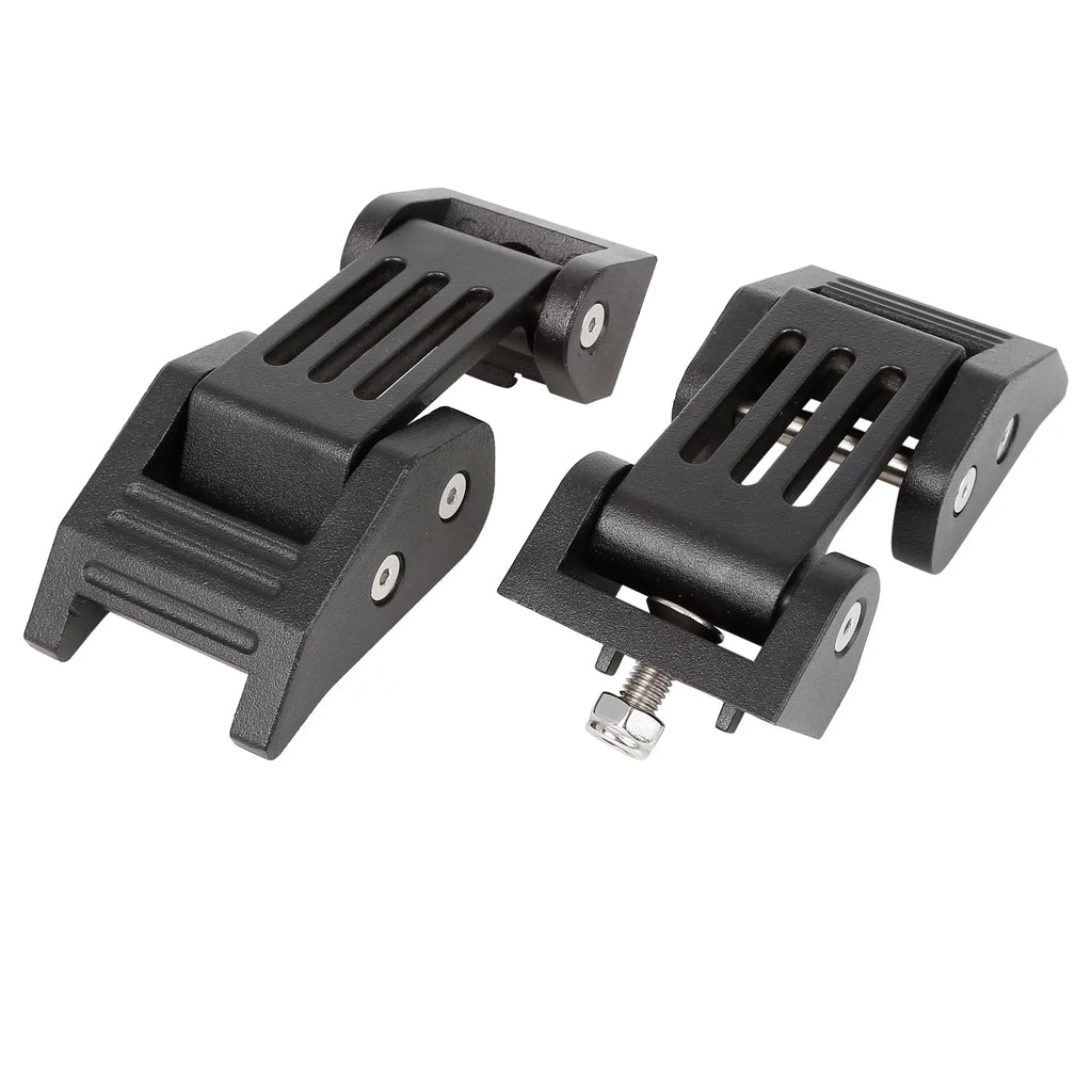 2pcs Wrangler Hood Latches Catch Unique for JK Auto JKU Jeep Lock Bargains 2007-2017