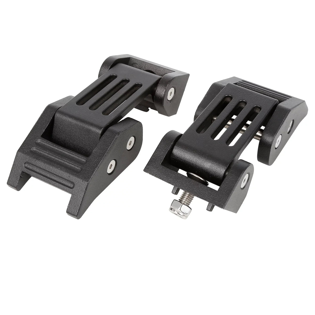 2pcs Wrangler Hood Latches Catch Unique for JK Auto JKU Jeep Lock Bargains 2007-2017