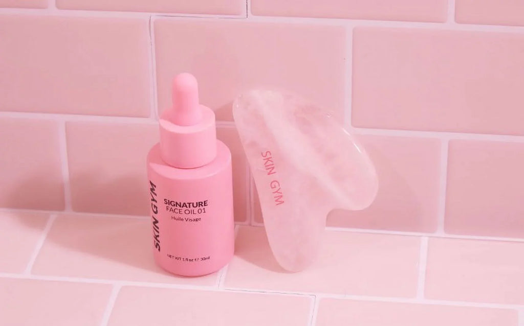 Value) Signature Rose Quartz Sha ($64 Oil Kit, Sha + Workout Gym Skin Gua Gua
