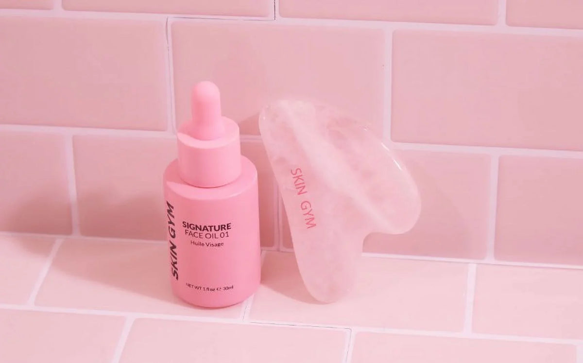 Value) Signature Rose Quartz Sha ($64 Oil Kit, Sha + Workout Gym Skin Gua Gua