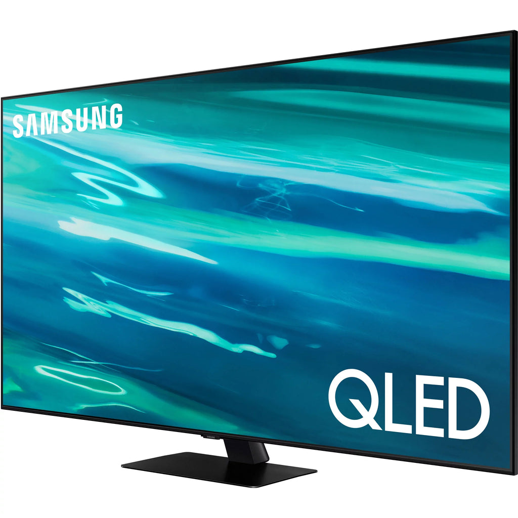 (Refurbished) SAMSUNG Restored Smart QN50Q80 4K LED 2021 50" QLED (2160P) Class TV