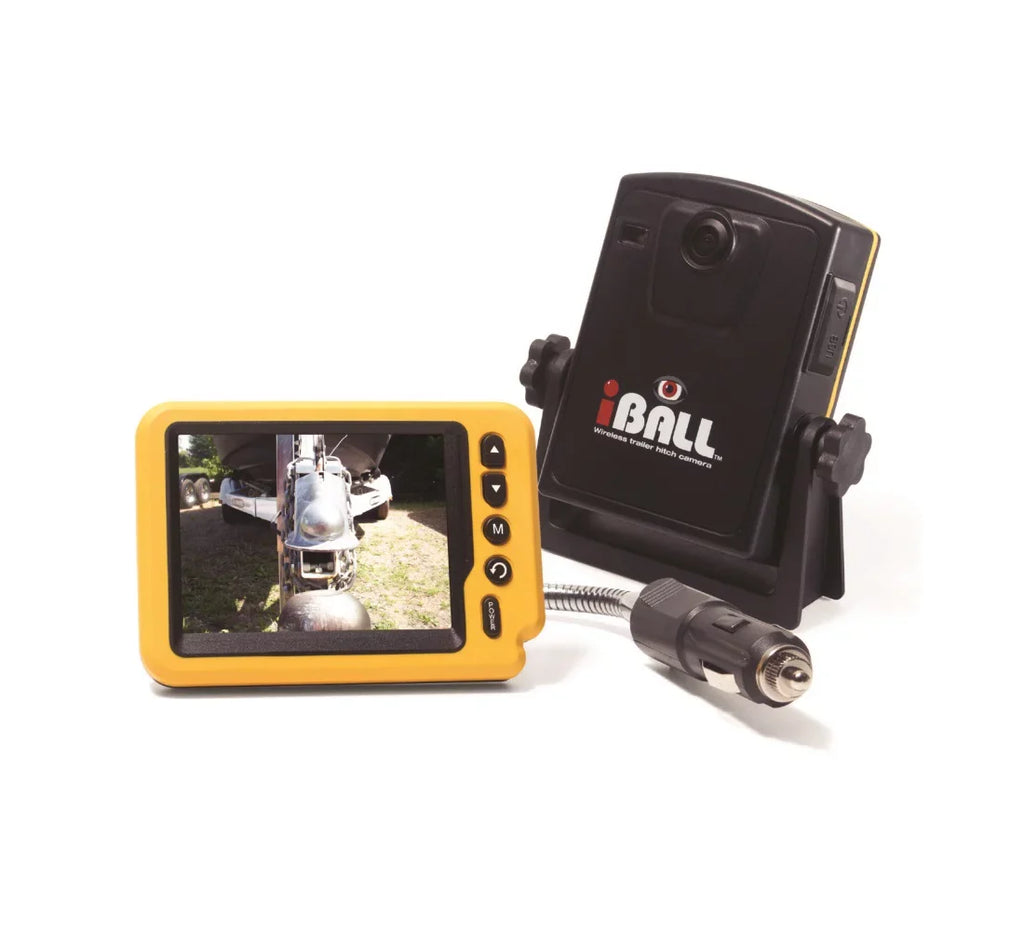 Magnetic Any Car iBall Trailer LCD Rear Truck Digital Fits Pro or Vehicle, Camera Monitor Wireless Hitch View