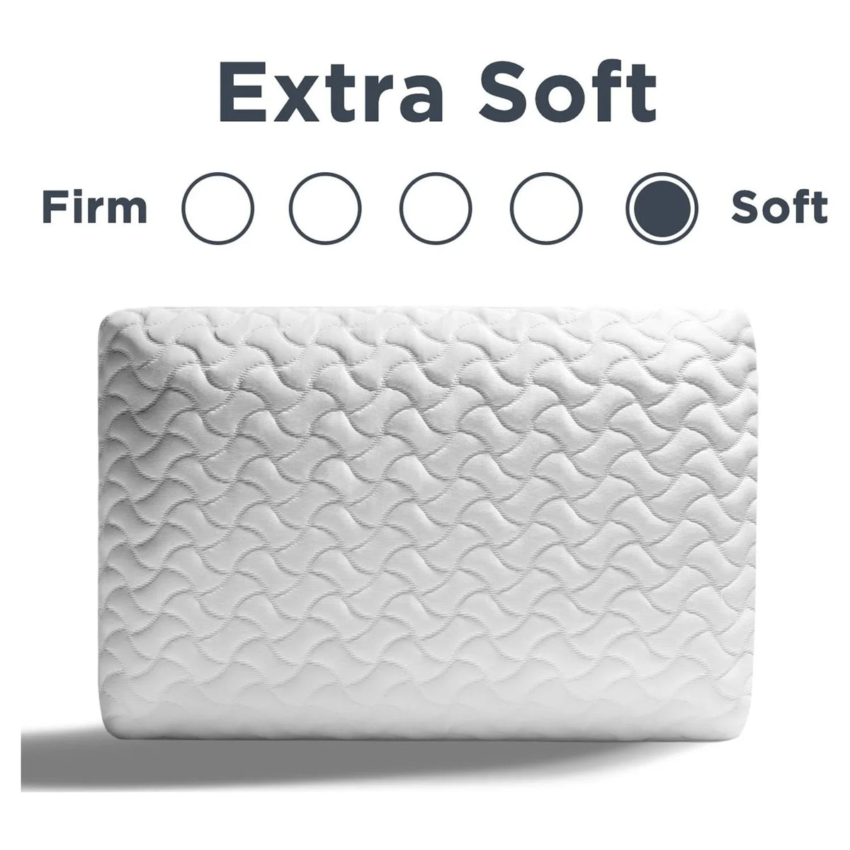 Cloud Bed Queen, and Sleepers, Foam Pack Side Pillow Tempur-Pedic Back Memory for 2