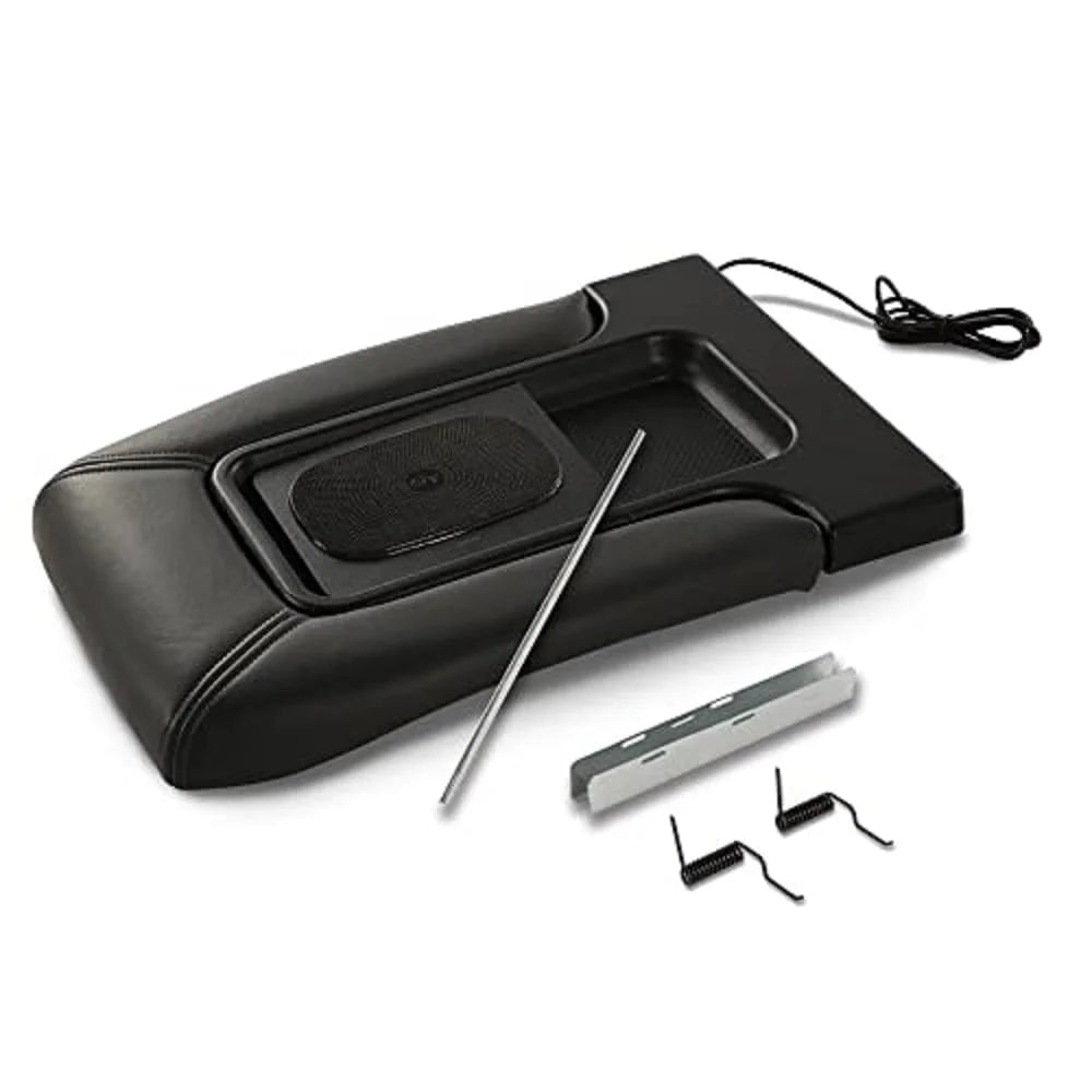 Chevy 1999-2007 Console Tahoe Suburban Lid G-Plus Silverado for Fit GMC Gray Center Sierra Yukon