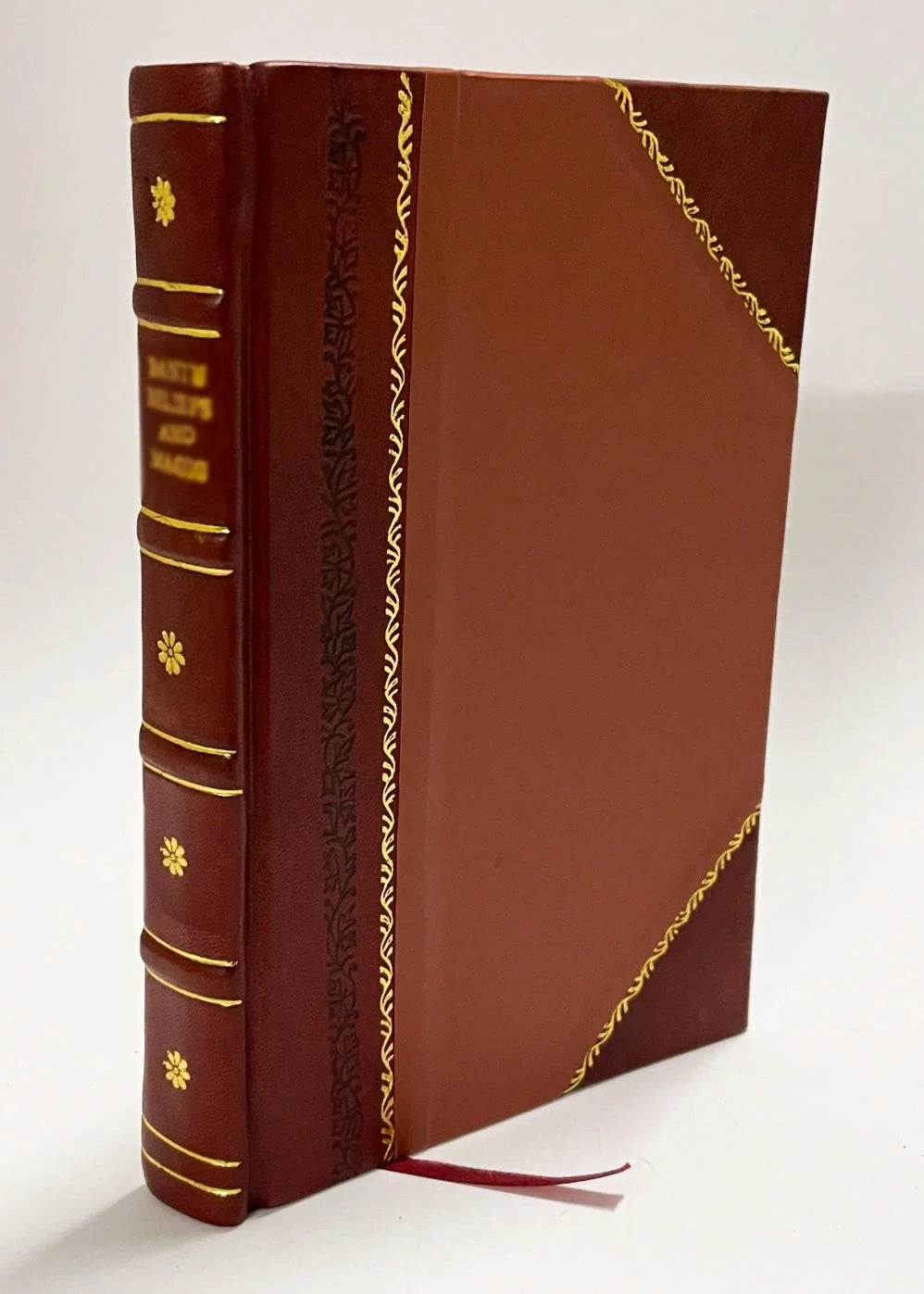 Bound] Digteriske / 5 Pram, (1824) [Leather (1824) Christen Udvalgte Volume Arbeider