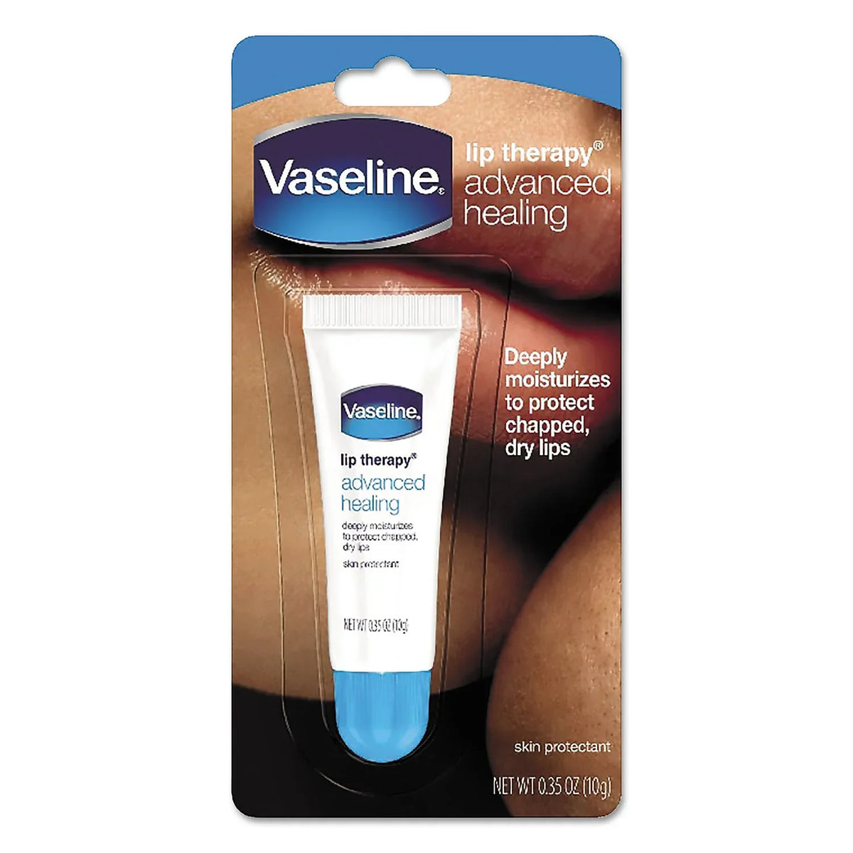 Lip Advanced Original, 0.35 Vaseline Balm, (75000CT) oz, 72/Carton Lip Therapy