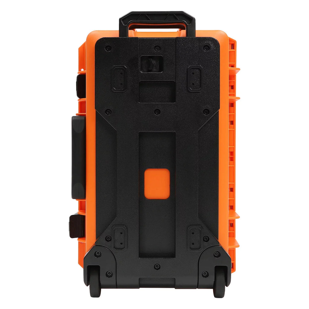 Tool Foam and Case Portable Retractable Digital Handle with Protective Case Wheels Box Hard Miumaeov Waterproof Portable Box 22" Case with Foam Camera IP67 Pull Case Camera