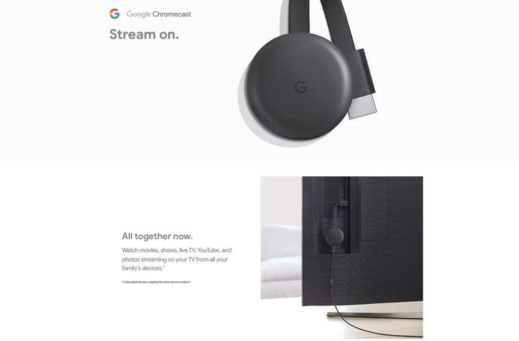 devices (5-Pack your your on Streaming Generation TV GA00439-US 60fps Up all from 1080p family’s to 3rd ) Chromecast