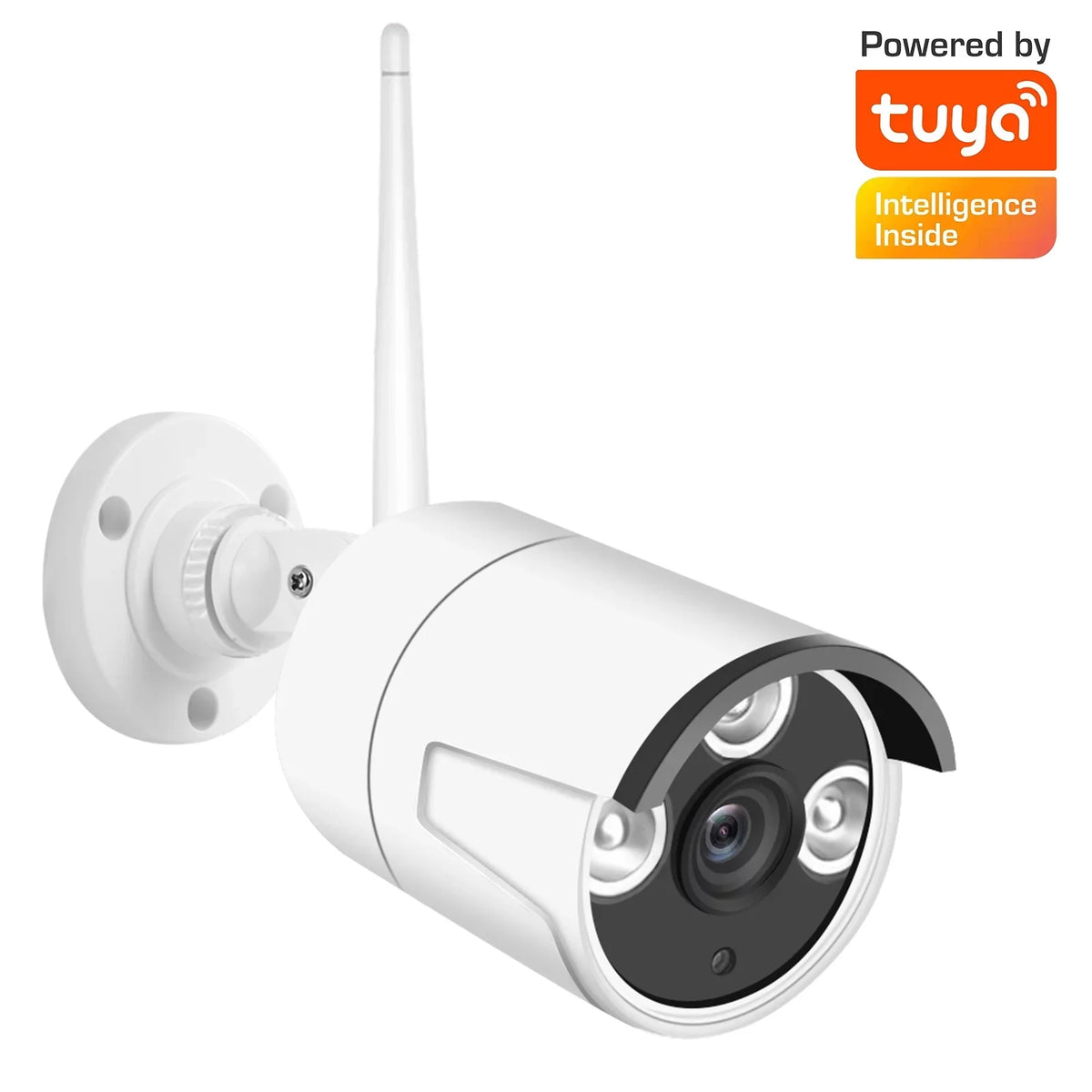 8CH NVR with Remote 1080P Outdoor Motion Hard Night IP Alert, Drive 1080P No Vision, Indoor App Smart 8PCS Access, 1080P 8Channel Cameras System, Wireless Camera CCTV + Tuya 2.0MP