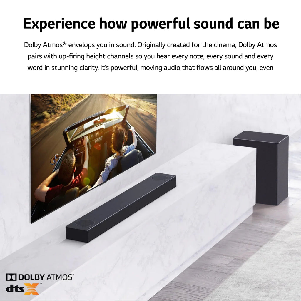 (Refurbished) with LG Pass-Through, Dolby 4K Restored High and Soundbar Atmos Audio SPM7A Res 3.1.2 Channel