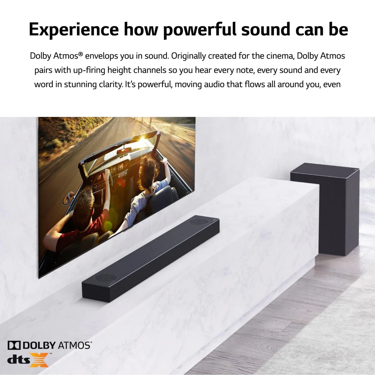 (Refurbished) with LG Pass-Through, Dolby 4K Restored High and Soundbar Atmos Audio SPM7A Res 3.1.2 Channel