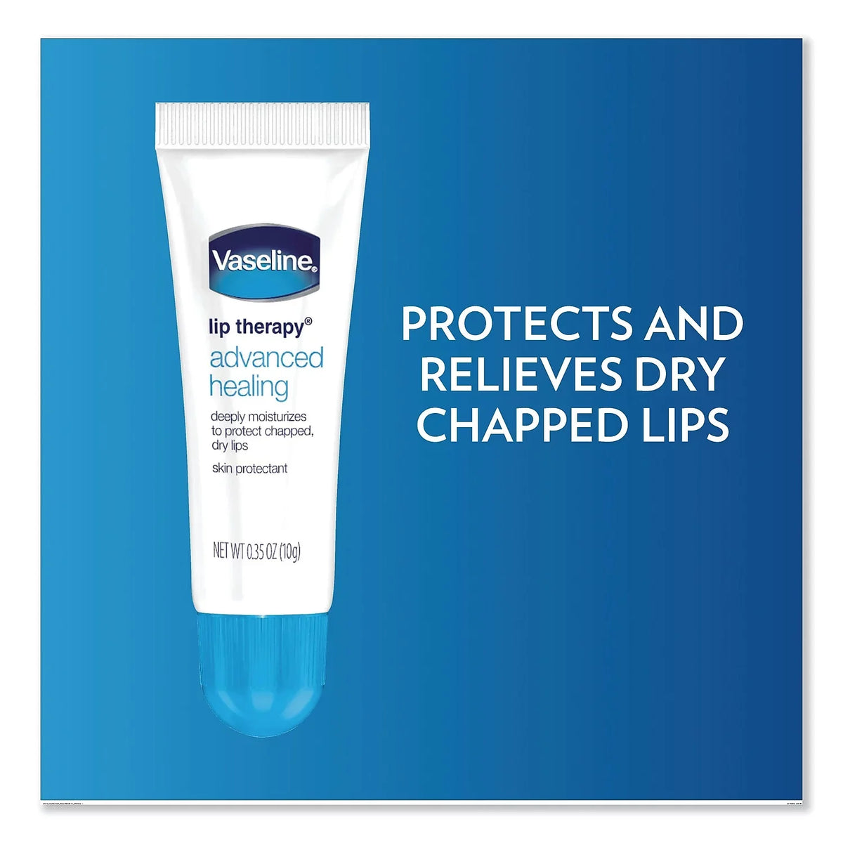 Lip Advanced Original, 0.35 Vaseline Balm, (75000CT) oz, 72/Carton Lip Therapy