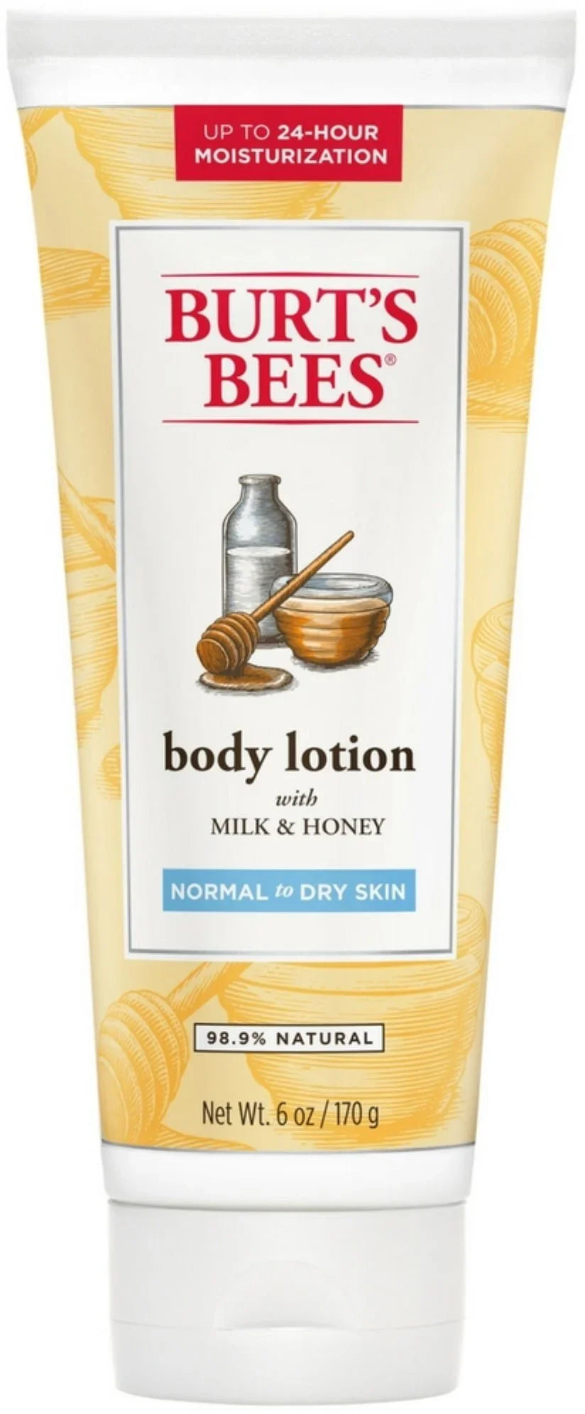 (Pack Milk Lotion & Naturally 3) of Body 6 Burt's Honey oz Bees Nourishing